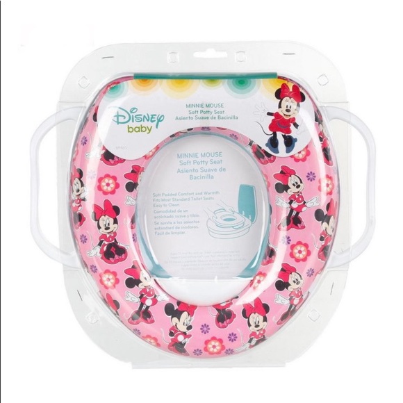 NWT Disney Baby Minnie Mouse Soft Potty Seat-Pink